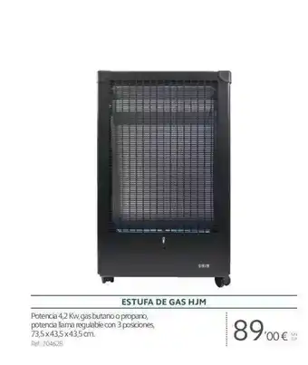 Makro Estufa de gas hjm oferta