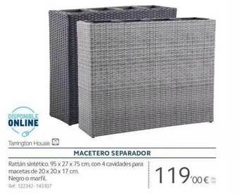 Makro Macetero separador oferta