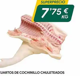 Masymas Cuartos de cochinillo chuleteados oferta