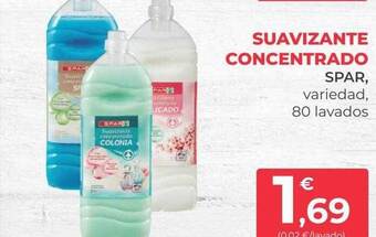 SPAR Gran Canaria Suavizante concentrado spar oferta