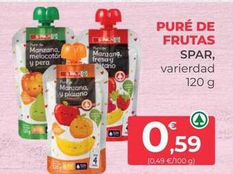 SPAR Gran Canaria Puré de frutas spar oferta