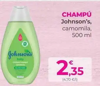 SPAR Gran Canaria Champú johnson's camomila oferta