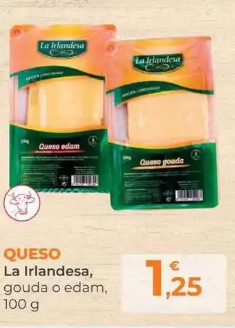 SPAR Gran Canaria Queso la irlandesa gouda o edam oferta