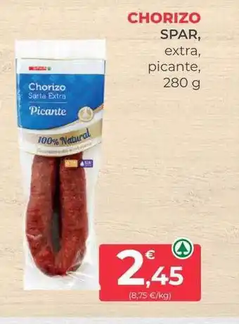 SPAR Gran Canaria Chorizo spar extra picante oferta
