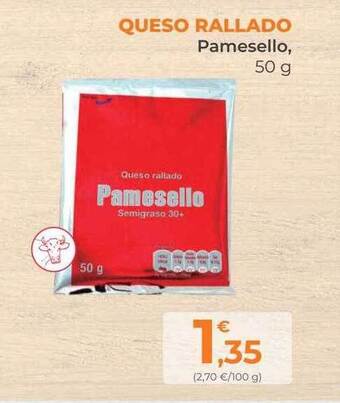 SPAR Gran Canaria Queso rallado pamesello oferta