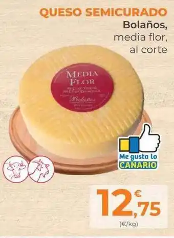 SPAR Gran Canaria Queso semicurado bolaños oferta