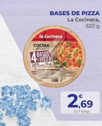 SPAR Gran Canaria Bases de pizza la cocinera oferta