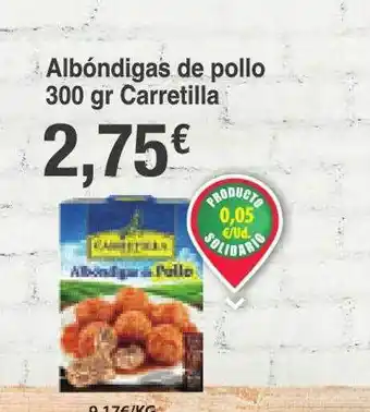 Spar La Palma Albóndigas de pollo carretilla oferta
