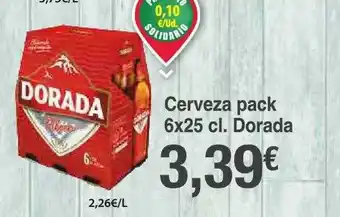 Spar La Palma Cerveza pack dorada oferta