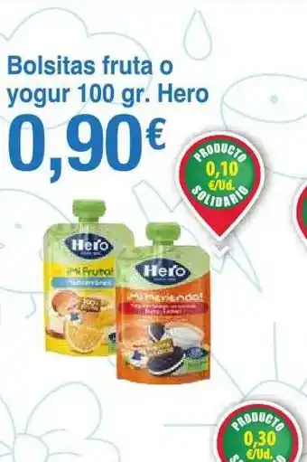 Spar La Palma Bolsitas fruta o yogur hero oferta