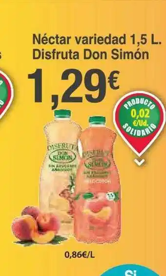 Spar La Palma Néctar variedad disfruta don simón oferta