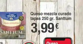 Spar La Palma Queso mezcla curado tapas santtum oferta