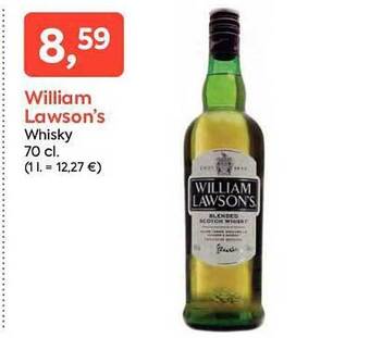 Suma Supermercados William lawson's whisky oferta