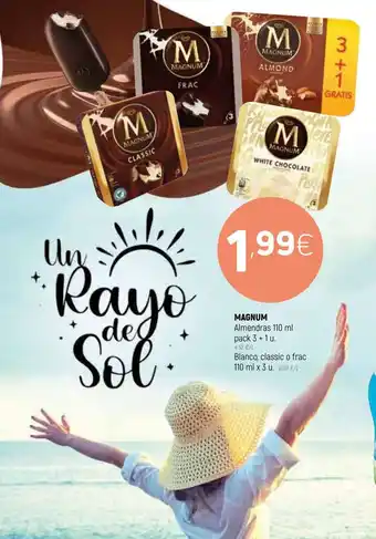 Coviran Magnum Almendras 110ml oferta