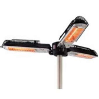 BigMat Calefactor electrico bari 3 tipo sombrilla oferta