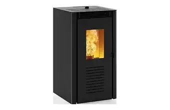 Optimus Estufa de pellet invicta bassano negro 5 kw acero y fundicion, oferta
