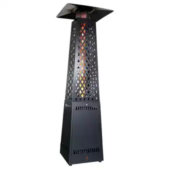 Brico Depôt Estufa de pellet exterior freya negra oferta