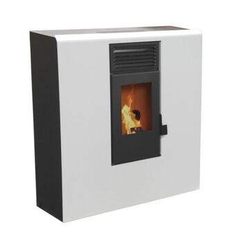 Brico Depôt Estufa de pellet canalizable slim 10 kw oferta