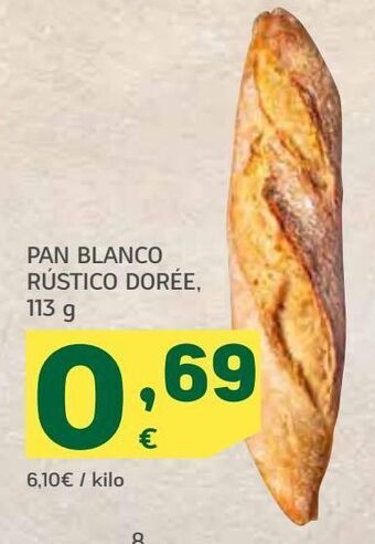 HiperDino Pan rústico oferta
