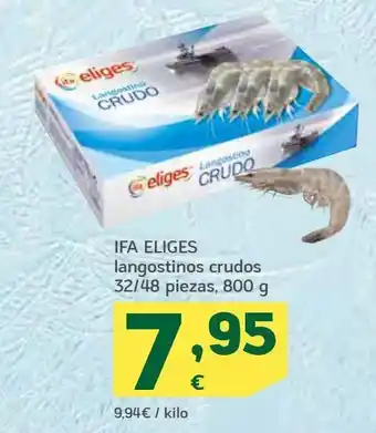HiperDino Langostinos crudos eliges oferta