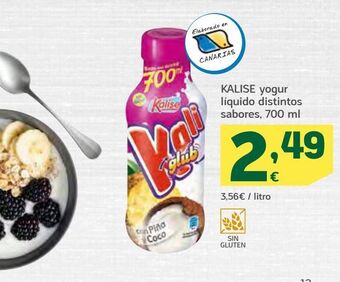 HiperDino Yogur líquido kalise oferta