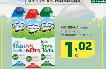 HiperDino Leche asturiana oferta
