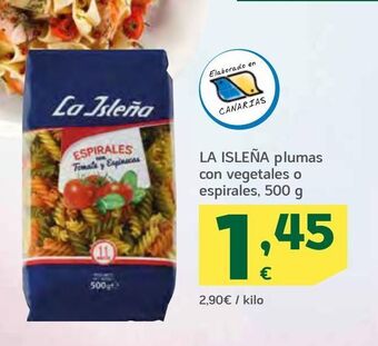 HiperDino Pasta la isleña oferta