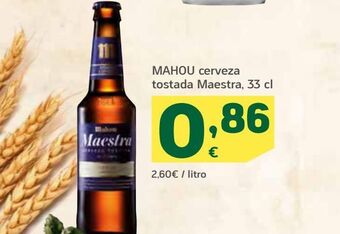 HiperDino Cerveza mahou oferta