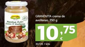 HiperDino Crema de avellanas granovita oferta