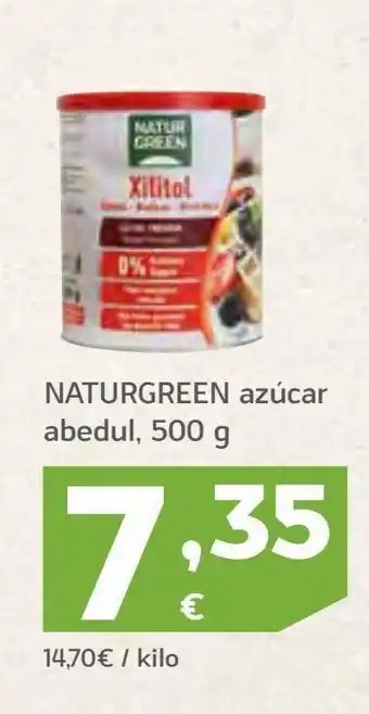 HiperDino Azúcar naturgreen oferta