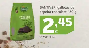 HiperDino Galletas ecológicas santiveri oferta