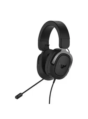 MediaMarkt Auriculares gaming - asus tuf gaming h3, de diadema, con cable, micrófono, jack 3.5 mm, 7.1 canales, gris oferta