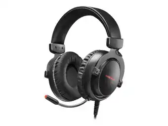 MediaMarkt Auriculares gaming - mars gaming mh4x, de diadema, con cable, multiplataforma, rgb, micrófono, negro oferta