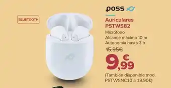 Carrefour Poss auriculares pstws82 oferta