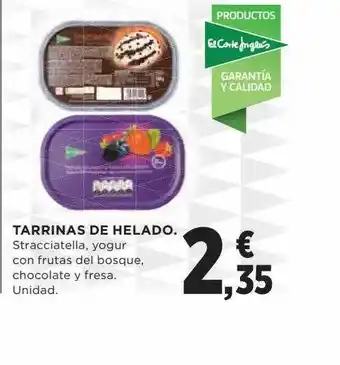Hipercor Tarrinas de helado oferta