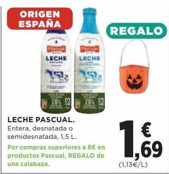 Hipercor Leche pascual oferta
