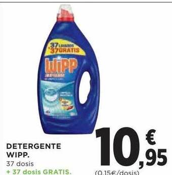 Hipercor Detergente wipp oferta