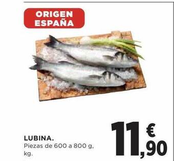 Hipercor Lubina oferta