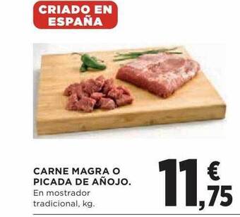 Hipercor Carne magra o picada de añojo oferta