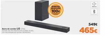 El Corte Inglés Barra de sonido lg oferta