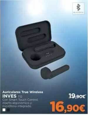 El Corte Inglés Auriculares true wireless inves oferta