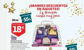 Alcampo Deluxe collection set 5 bolsos exclusivos oferta