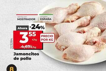 Dia Jamoncitos de pollo oferta
