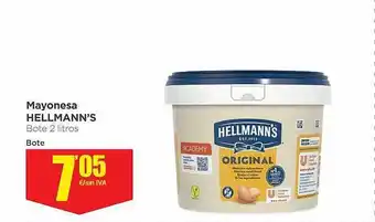 Makro Mayonesa hellmann's bote 2 litros oferta
