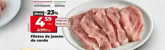 Dia Filetes de jamón de cerdo oferta