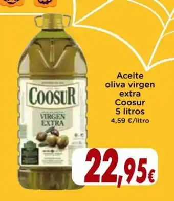 Aceite Oliva Virgen Extra Coosur 5litros