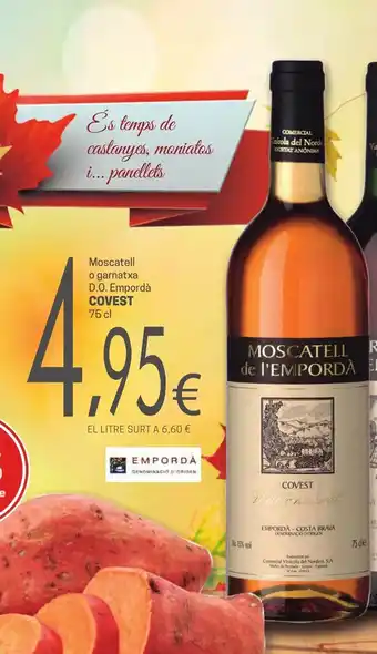 Valvi Supermercats Moscatell o Garnatxa D.O Emporda Covest oferta