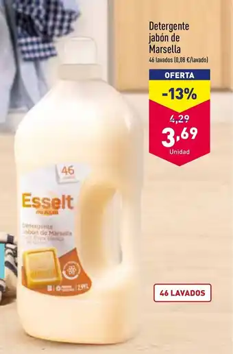 Lidl Detergente Jabón de Marsella oferta