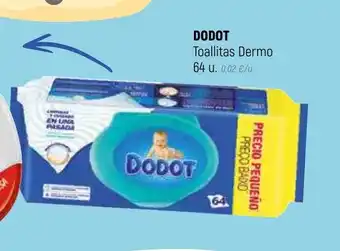 Coviran Dodot Toallitas Dermo 64u oferta