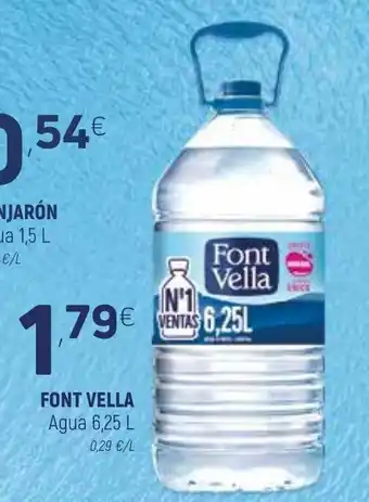 Coviran Font Vella Agua 6,25L oferta